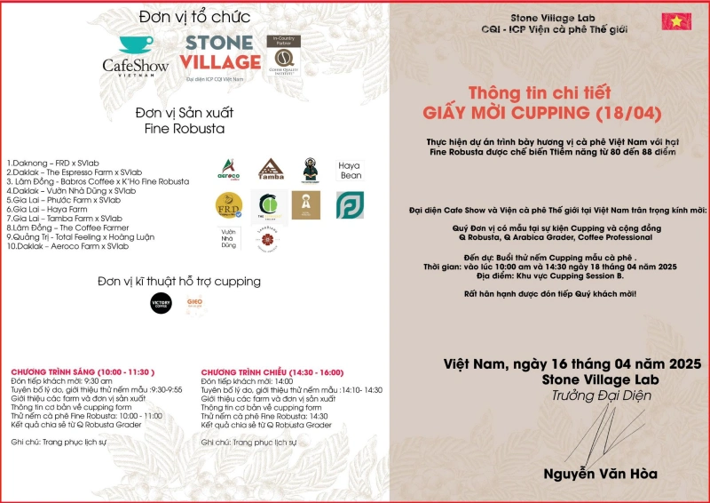 FRD có mặt tại cafe show VIETNAM 2025